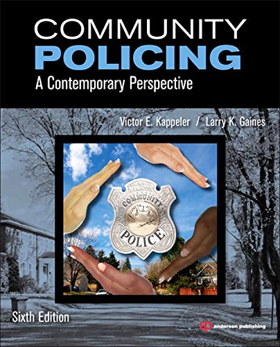 Beispielbild fr Community Policing : A Contemporary Perspective zum Verkauf von Better World Books