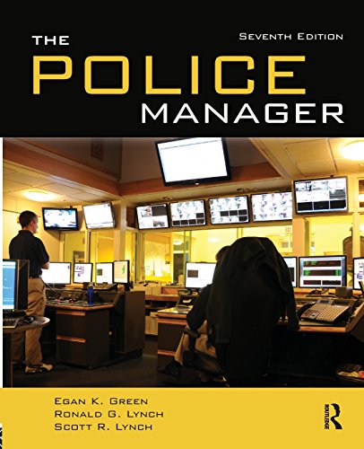 Imagen de archivo de The Police Manager a la venta por Better World Books