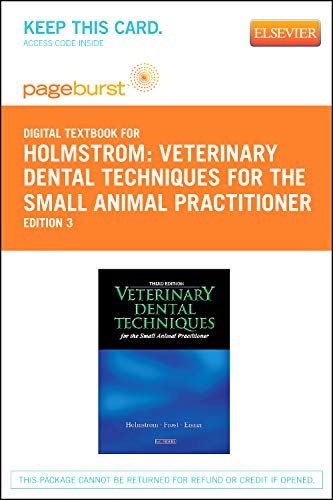 9781455734603: Veterinary Dental Techniques for the Small Animal Practitioner - Elsevier Digital Book on VitalSource (Retail Access Card)