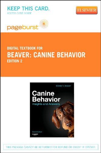 9781455735884: Canine Behavior - Elsevier eBook on Vitalsource (Retail Access Card): Insights and Answers