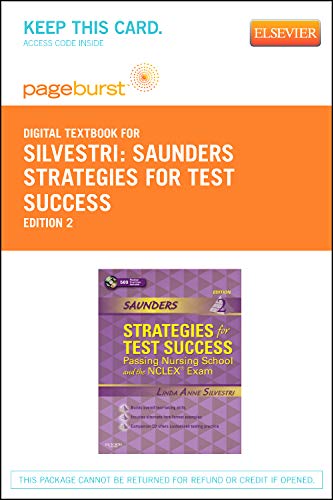 Saunders Strategies for Test Success Passcode: Passing Nursing School and the NCLEX Exam (9781455736249) by Silvestri, Linda Anne