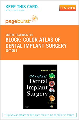 9781455736805: Color Atlas of Dental Implant Surgery: Pageburst Retail