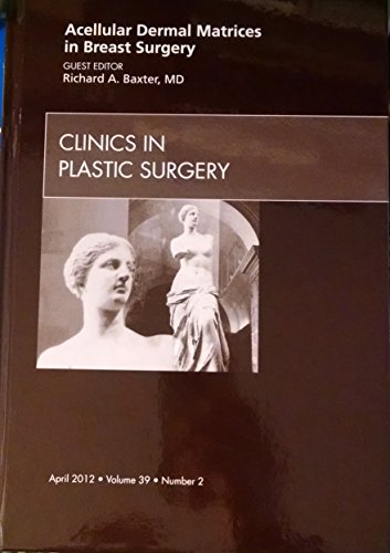 Stock image for Acellular Dermal Matrices in Breast Surgery, An Issue of Clinics in Plastic Surgery, 1e (The Clinics: Surgery) for sale by Chiron Media