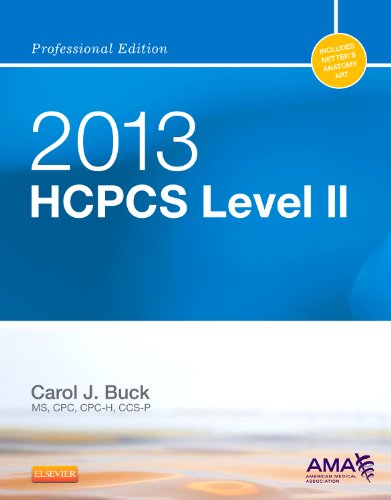 Beispielbild fr 2013 HCPCS Level II Professional Edition zum Verkauf von Better World Books