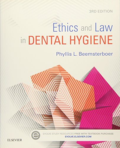 Beispielbild fr Ethics and Law in Dental Hygiene zum Verkauf von BooksRun