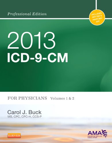 Stock image for 2013 ICD-9-CM for Physicians, Volumes 1 and 2 Professional Edition, 1e (AMA ICD-9-CM for Physicians (Professional/Spiralbound)) for sale by SecondSale