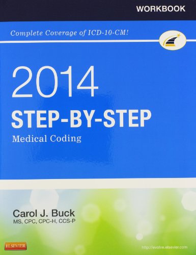 Stock image for Workbook for Step-by-Step Medical Coding, 2014 Edition, 1e for sale by The Book Cellar, LLC