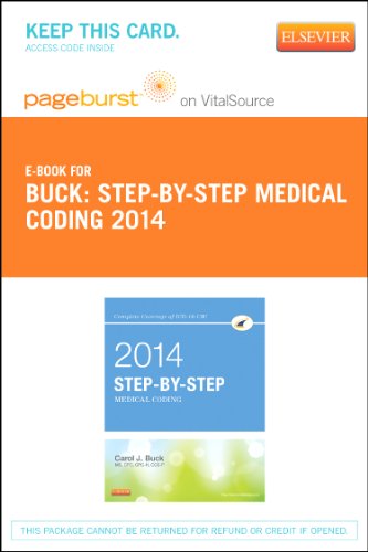 Step-by-Step Medical Coding, 2014 Edition - Elsevier eBook on VitalSource (Retail Access Card) (9781455746347) by Buck MS CPC CCS-P, Carol J.