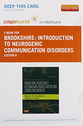 9781455748181: Introduction to Neurogenic Communication Disorders - Elsevier eBook on Vitalsource (Retail Access Card)