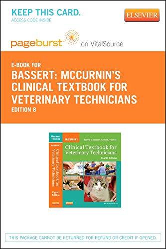 9781455750986: Mccurnin's Clinical Textbook for Veterinary Technicians Access Card
