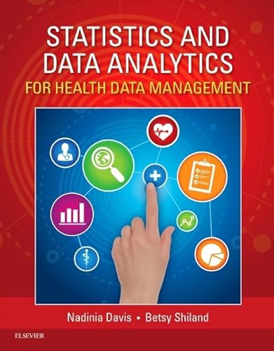 Beispielbild fr Statistics & Data Analytics for Health Data Management zum Verkauf von BooksRun