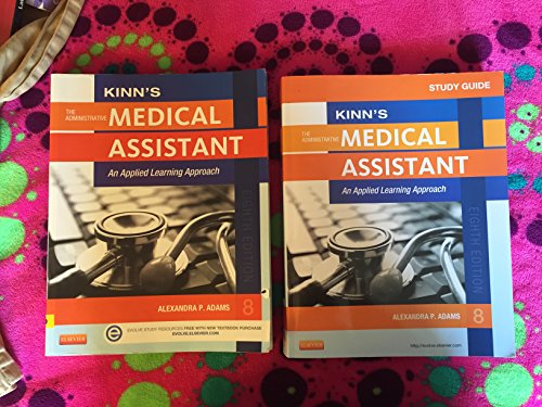 Beispielbild fr Study Guide for Kinn's The Administrative Medical Assistant: An Applied Learning Approach zum Verkauf von SecondSale