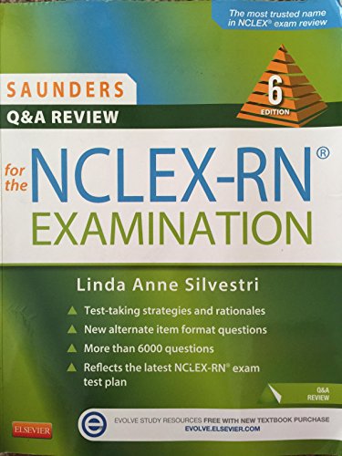 Imagen de archivo de Saunders Q & A Review for the NCLEX-RN® Examination a la venta por HPB-Red