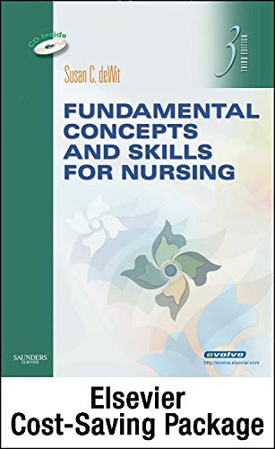 9781455753895: Fundamental Concepts and Skills for Nursing + Virtual Clinical Excursions