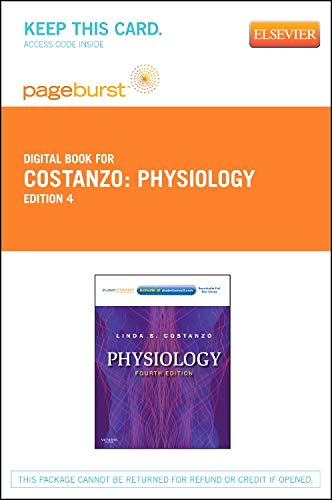 Physiology - Elsevier eBook on VitalSource (Retail Access Card): with STUDENT CONSULT Online Access (9781455755806) by Costanzo PhD, Linda