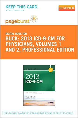 9781455770014: 2013 ICD-9-CM for Physicians, Volumes 1 and 2 Professional Edition - Elsevier eBook on Vitalsource (Retail Access Card)