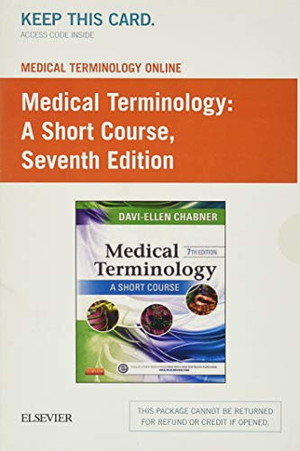 Imagen de archivo de Medical Terminology Online for Medical Terminology: A Short Course (Access Code) a la venta por HPB-Red