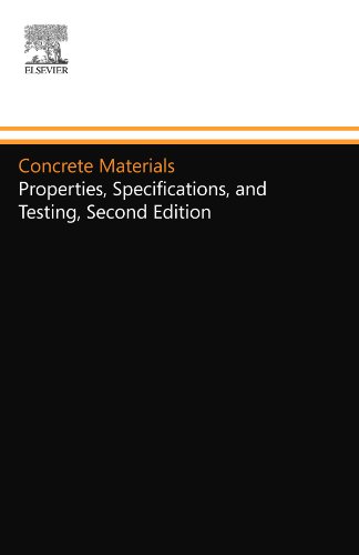Stock image for Concrete Materials: Properties, Specifications, and Testing, Second Edition for sale by Revaluation Books