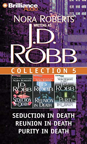 Stock image for J. D. Robb CD Collection 5: Seduction in Death, Reunion in Death, Purity in Death (In Death Series) for sale by HPB Inc.