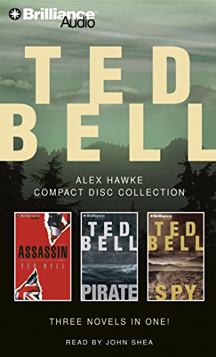 Imagen de archivo de Ted Bell Alex Hawke CD Collection: Assassin, Pirate, Spy (Hawke Series) a la venta por HPB-Emerald