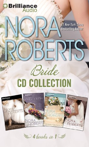 Stock image for Nora Roberts - Bride Series: Books 1-4: Vision in White, Bed of Roses, Savor the Moment, Happy Ever After (Bride (Nora Roberts) Series) for sale by HPB Inc.