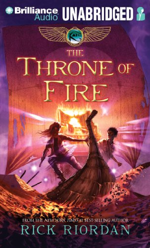 Stock image for The Throne of Fire (The Kane Chronicles, Book 2) for sale by HPB Inc.