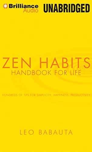 Imagen de archivo de Zen Habits Handbook for Life: Handbook for Life a la venta por Revaluation Books