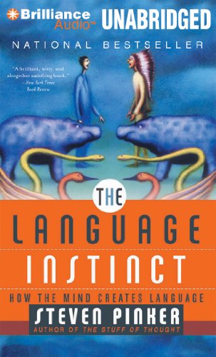 Beispielbild fr The Language Instinct: How the Mind Creates Language zum Verkauf von The Yard Sale Store