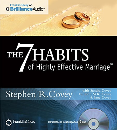 Beispielbild fr The 7 Habits of Highly Effective Marriage zum Verkauf von Goodwill of Colorado