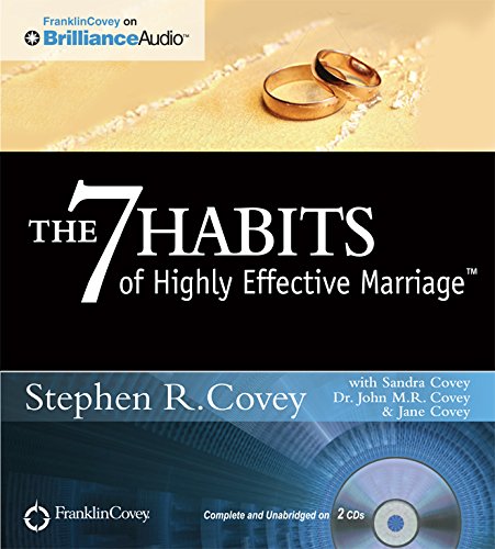 Imagen de archivo de The 7 Habits of Highly Effective Marriage a la venta por Goodwill of Colorado