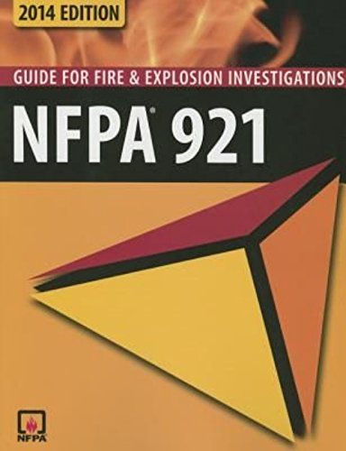 Beispielbild fr NFPA 921 2014: Guide for Fire and Explosion Investigations zum Verkauf von BooksRun