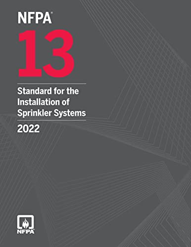 Imagen de archivo de NFPA 13, Standard for the Installation of Sprinkler Systems, 2022 Edition a la venta por BooksRun