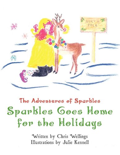 Stock image for Sparkles Goes Home for the Holidays for sale by Wonder Book