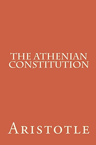 Stock image for The Athenian Constitution for sale by Wonder Book