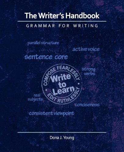 Stock image for The Writer's Handbook: Grammar for Writing for sale by ThriftBooks-Dallas