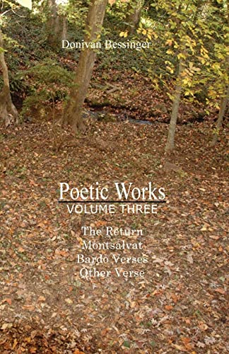 Beispielbild fr Poetic Works, Volume Three zum Verkauf von THE SAINT BOOKSTORE