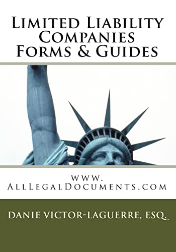 Stock image for Limited Liability Companies Forms & Guides: Corporate & Business Forms & Guides. for sale by Lucky's Textbooks