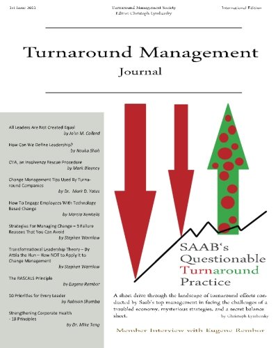 Imagen de archivo de Turnaround Management Journal: Issue 1 2011: Volume 1 a la venta por Revaluation Books