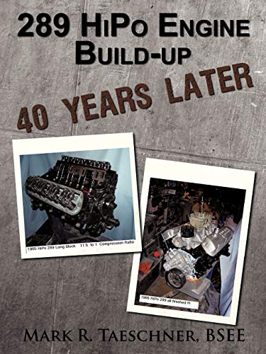 Imagen de archivo de 289 HiPo Engine Buildup 40 Years Later a la venta por PBShop.store US