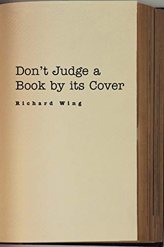 Stock image for Don't Judge a Book by its Cover for sale by Chiron Media