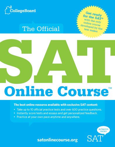 9781457300011: The Official SAT Online Course Access Code