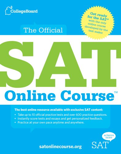 9781457300011: The Official SAT Online Course