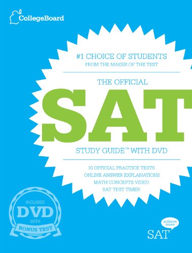 9781457300349: The Official SAT Study Guide with DVD