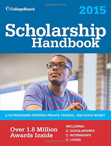 Imagen de archivo de Scholarship Handbook 2015 a la venta por Better World Books