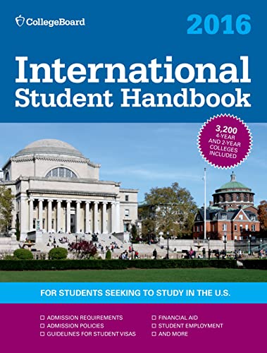 Imagen de archivo de International Student Handbook 2016 a la venta por Better World Books