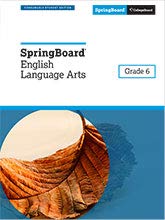 Stock image for SpringBoard English Language Arts Grade 6 for sale by SecondSale