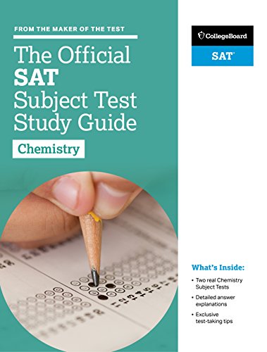 Imagen de archivo de The Official SAT Subject Test in Chemistry Study Guide (College Board Official SAT Study Guide) a la venta por SecondSale