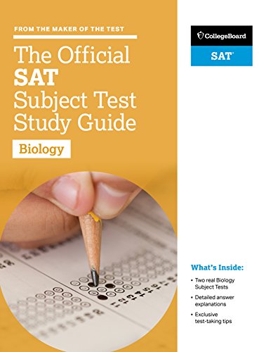 Beispielbild fr The Official SAT Subject Test in Biology Study Guide zum Verkauf von Brit Books