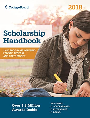 Imagen de archivo de Scholarship Handbook 2018 a la venta por Better World Books