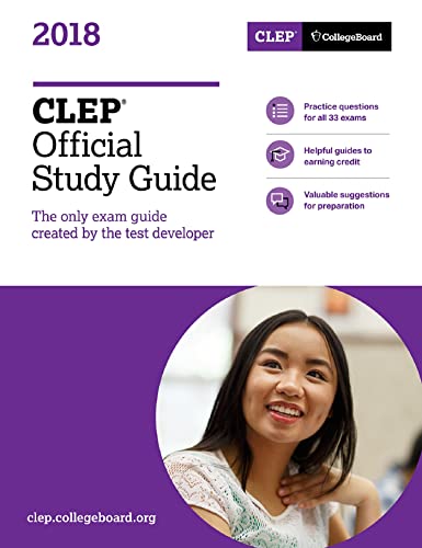 Beispielbild fr CLEP Official Study Guide 2018 zum Verkauf von Better World Books